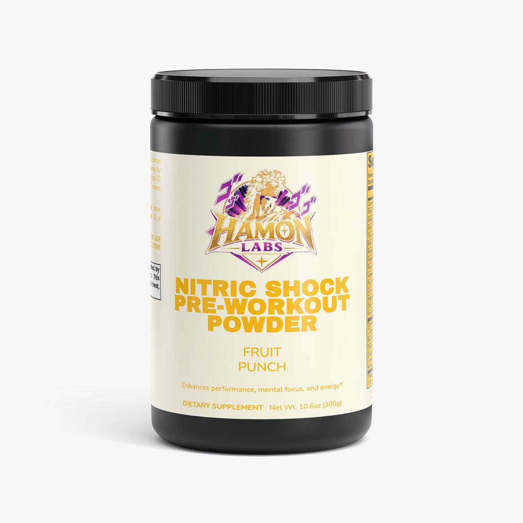 Nitric Shock Pre-Workout Powder (Fruit Punch)