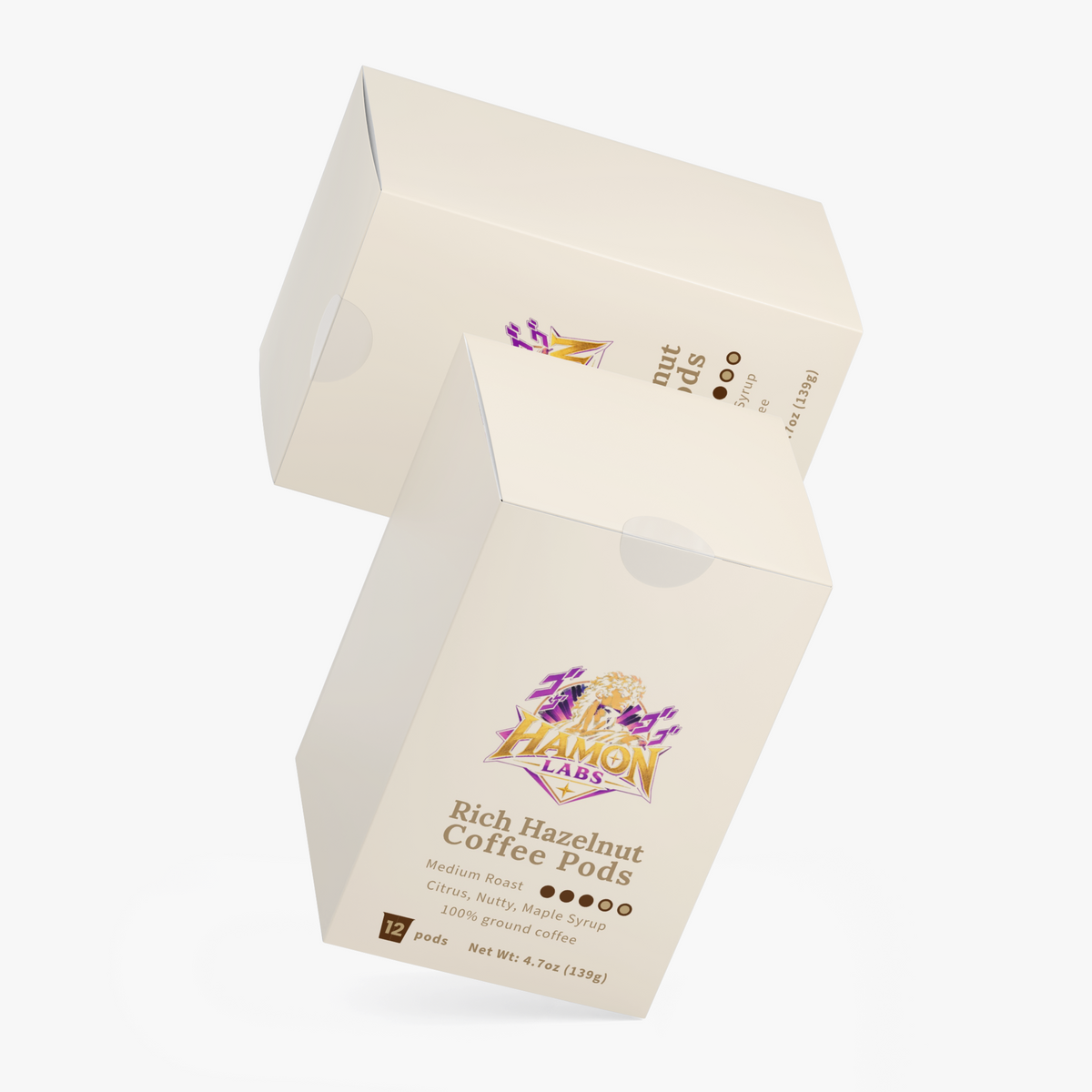 Rich Hazelnut Coffee Pods (Medium Roast)