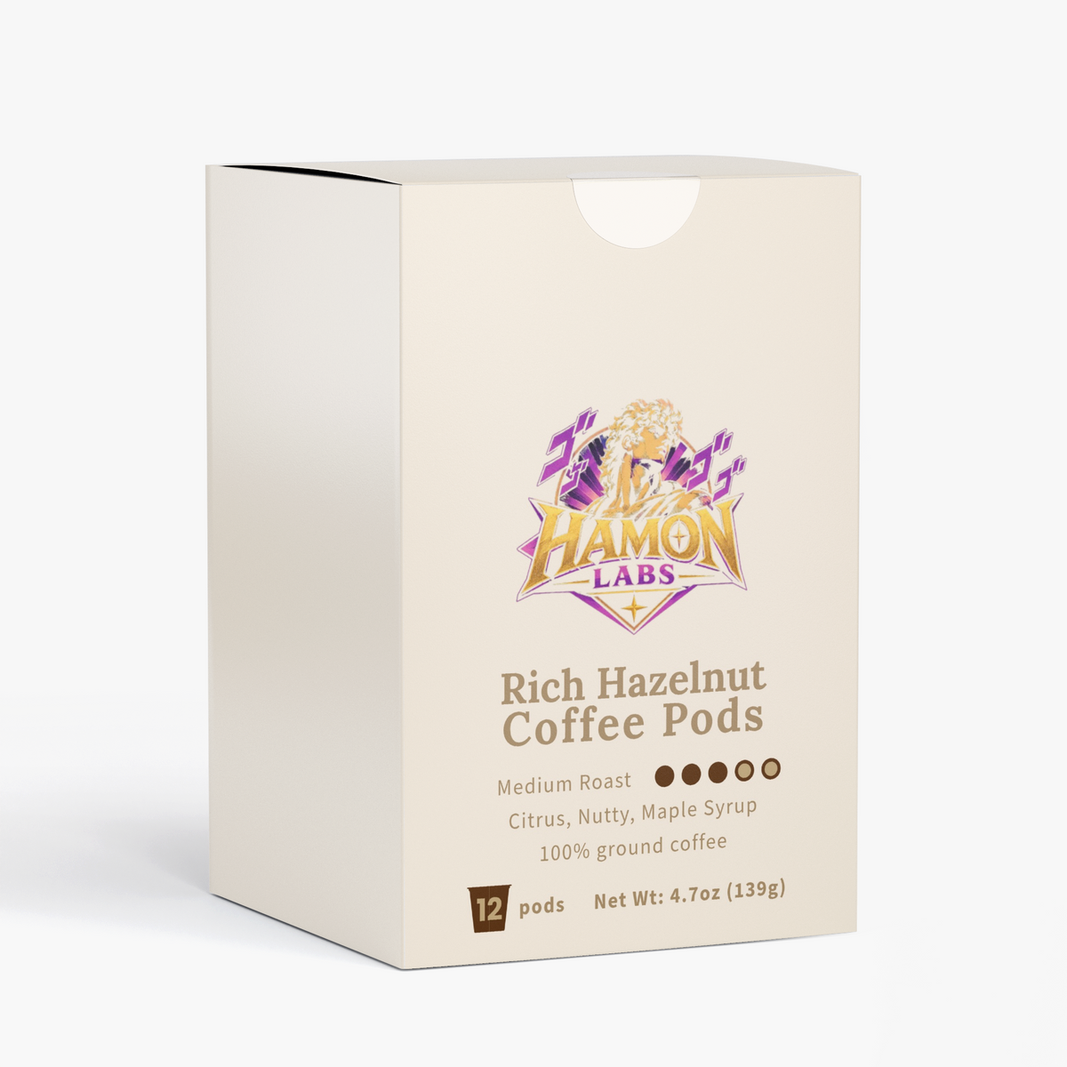 Rich Hazelnut Coffee Pods (Medium Roast)